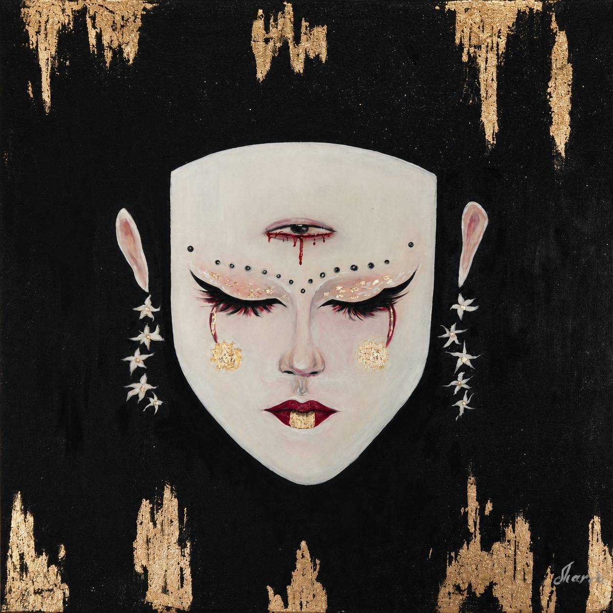 The Art of Not Falling Apart print